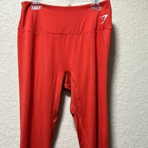 Gymshark Vibrant Coral Stretchy Leggings